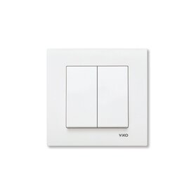 Serieschakelaar 90960044 Karre Wit 