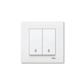 Wisselschakelaar 90960017 Karre Wit 