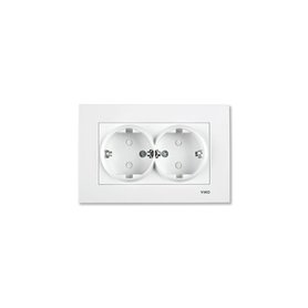 WCD dubbel met kinderbeveiliging RA 90960058 Karre Wit 