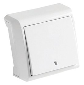 Wisselschakelaar Opbouw 90681004 Vera Wit 